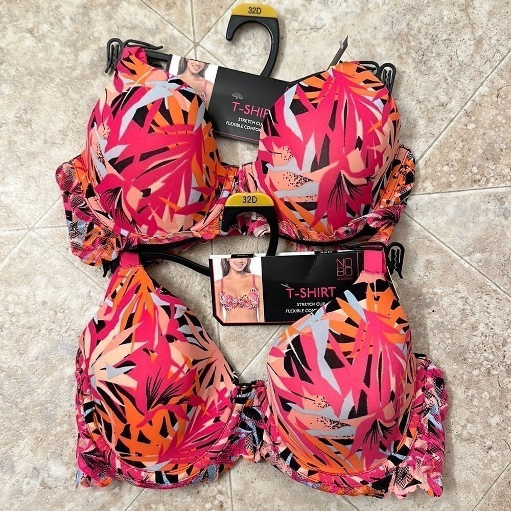Women’s No Boundries Pink 32 D Bras